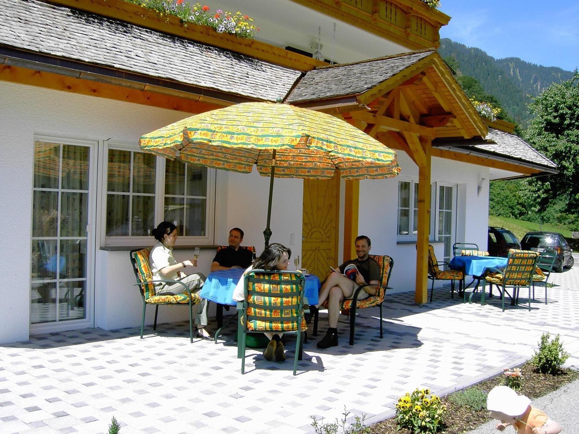 Ferienwohnung Haus Muntschnei Sankt Gallenkirch Exterior foto